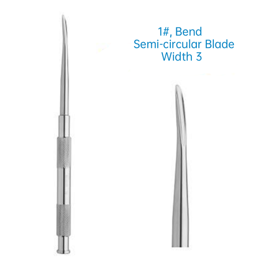 Stainless Steel Dental Bone Chisel