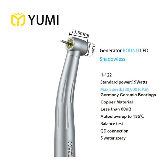 High-speed Dental Turbine Handpiece H-122