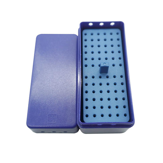 High Temperature High Pressure Sterilization Box for Expanding Needles Type 72 Blue SOO1B