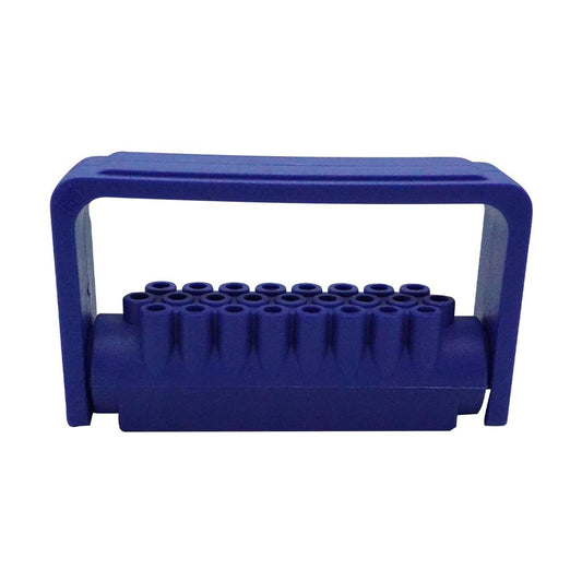 Sterilization Rack/Cassette for Low-speed Lathe Needles Open Type 25 High Temperature and High Pressure Blue SO13F