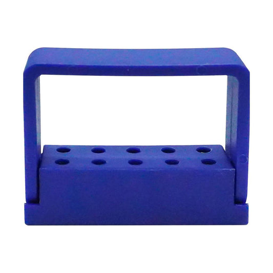 Sterilization Rack/Cassette for Low-speed Lathe Needles Type 10 Blue S019D