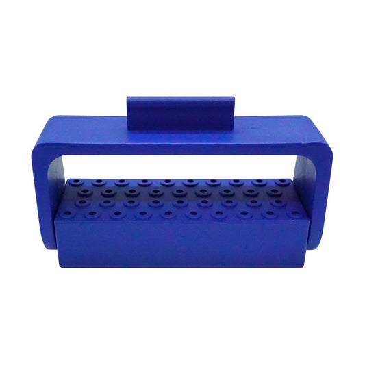 Sterilization Rack/Cassette for High-speed Needles Open type 15 Blue SO14A