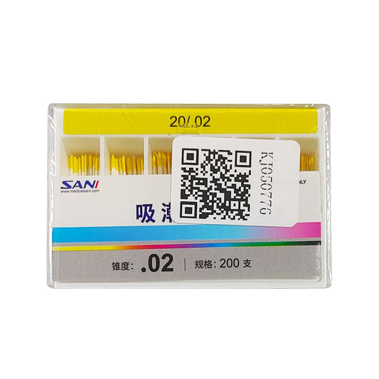 Gutta-Percha (Taper 02) Length-mark 20