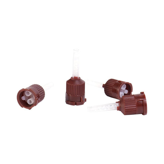 Injection head HP06 / post and core resin mixing head (50 pieces/bag│coffee white core)