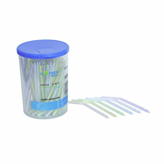 Disposable Dental Air Water Syringe Tips 125pcs/box