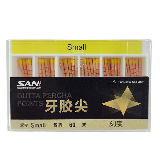SN-PRO W GOLD Gutta Percha Points Length-mark Small