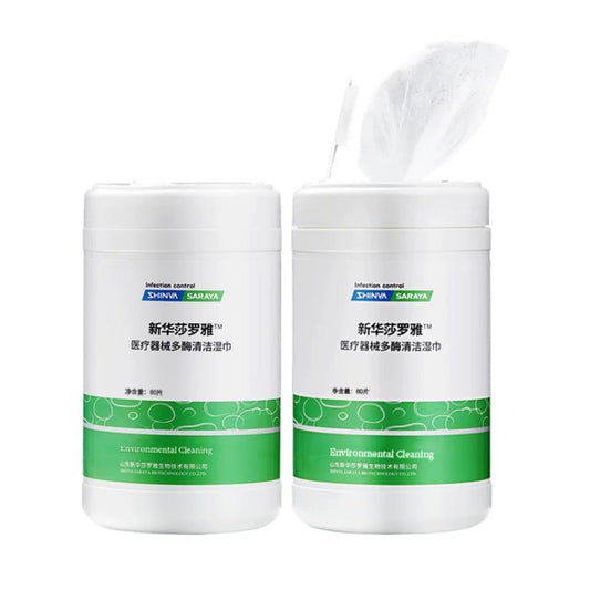 SARAYA Multi-Enzyme Cleaning Wipes