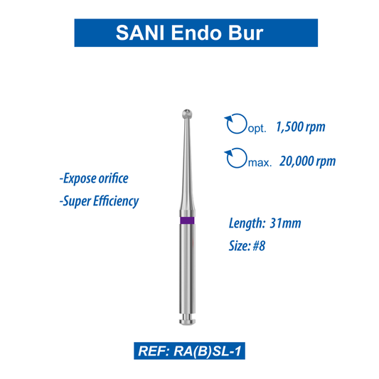 Carbide burs,5pcs/pack RA(B)SL-1