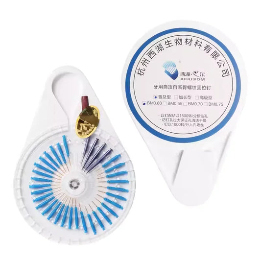 Dental Materials Westlake Bar Self-tapping Self-breaking Thread Dental Root Canal Nailn Demonstration Model Teeth Whitening Tool