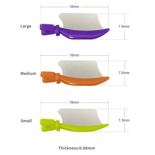 Dentpark/24Pcs or 72Pcs Dental Matrix Wedge Guards M3 Being placed before preparation to protect adjacent tooth Dentistry tool