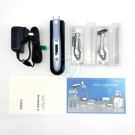 Dental Endo Motor COXO C-SMART NOVA Wireless 16:1 Head 360° Adjustable Handpiece for Root Canal Treat T-Mode Endodontic Motor