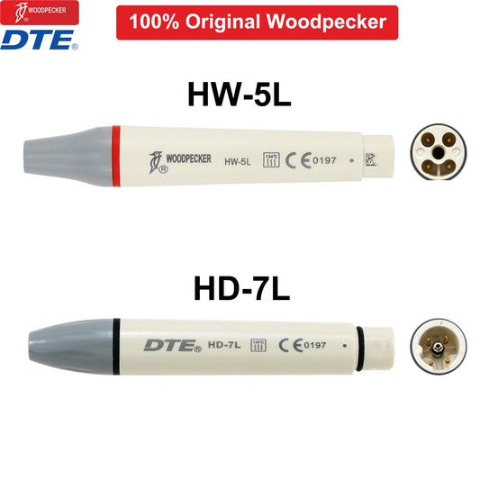 Woodpecker Dental Ultrasonic Scaler Handpiece Dentistry Ultrasound Scaling Handle HW-5L DTE HD-7L Dental Products