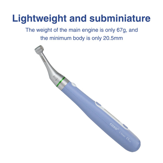COXO C-SMART NOVA Dental Wireless Endo Motor 16:1 Head 360°Adjustable Handpiece for Root Canal Treat T-Mode Endodontic Motor
