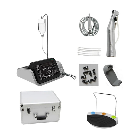 Dental Implant Motor COXO C-Sailor Pro Portable Professional Surgical Brushless Motor with Touch Screen with 20:1 Contra Angle
