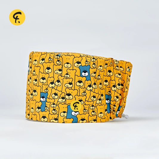 Disposable Surgical Caps Women Man Medical Beanie With Sweat Absorbing Wipes Hats Clinic Hospital Doctor Nurse Work Cornice Hat