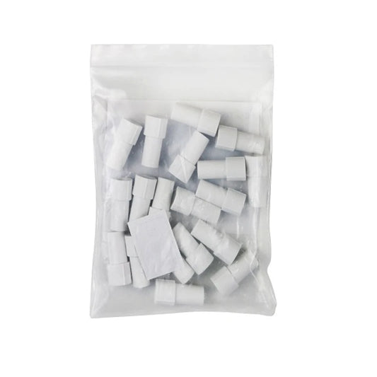 40Pcs=2 Bag COTISEN Dental Weak and Strong Suction Adapter Switching Connector ST06A/ST06B Dental Treatment Machine Accessories