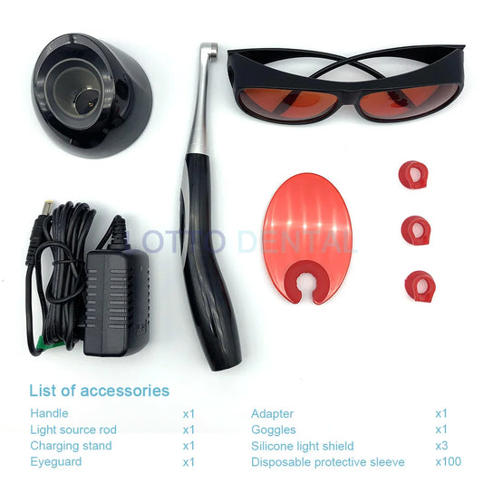 COXO Dental Curing Light DB686 Swift Caries Detector LED Lamp Wireless Curing & Orthodontic LED Light Dentistry Equipment