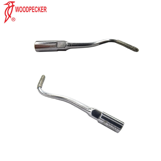 Original Woodpecker Scaler Tips Dental Ultrasonic Scaling Tip With Diamond G20 G21 Fit EMS Mectron Scaler Handpieces