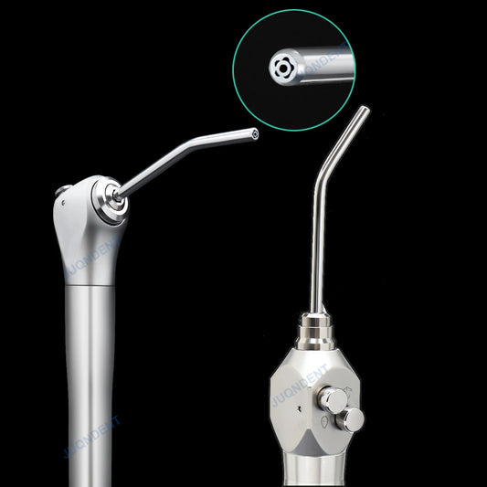 Dental Air Water Spray Triple 3 Way Syringe Handpiece Dentistry Air Water Spray Gun Nozzles Tips Dental Tooth Cleaning Tools