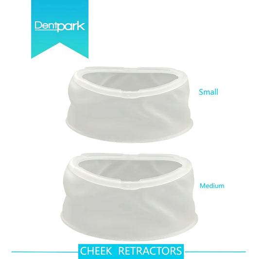 Dentpark 20PCS Per BOX 3D O-Shape Latex-Free Dental Lip Cheek Retractor Medium/Small Orthodontic and restoration Isolation