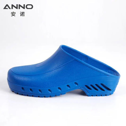 ANNO High Temperature Sterilization Shoes Classic Anti-static Anti Bacteria Clogs Safety Lab Doctor Nurse Slippers for Hospital C15