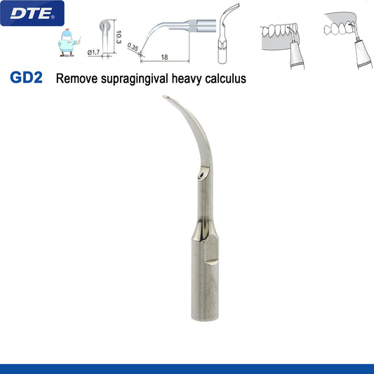 Dental Ultrasonic Scaler Tips Dentistry Instrument Scaling Tip Medical Accessories Fit EMS NSK SATELEC Scaler Handpiece GD2