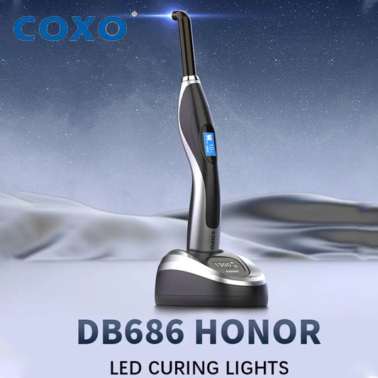 COXO DB686 HONOR Dental Light Curing Lamp LED Machine Oral Photosensitive Lamp Teeth Whitening Low Temperature Curing