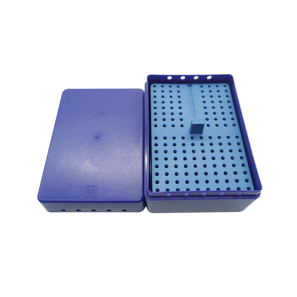 High Temperature High Pressure Sterilization Box for Expanding Needles Type 160 Blue S011B