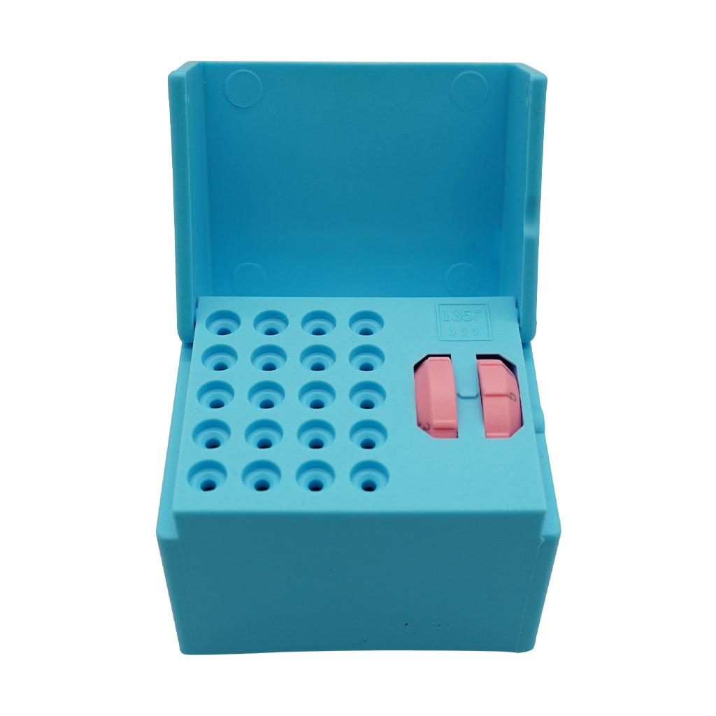 For Measuring and Sterilizing Enlarging Needles and Root Canal Files With Counting and Sterilizing Stand Light Blue S030B