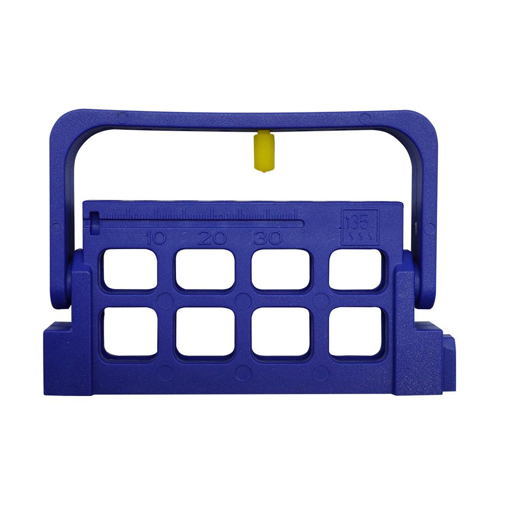 Expanding Needle and Expanding File Measurement and Sterilization with Counting Sterilization Stand Type 8 Blue SOO8C