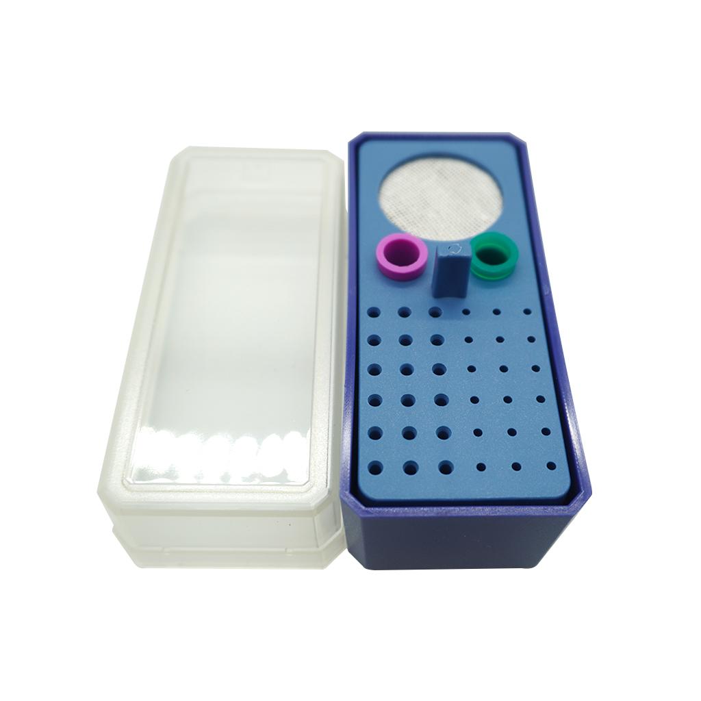 High Temperature and High Pressure Sterilization Rack Semitransparent #72 Blue SO24E