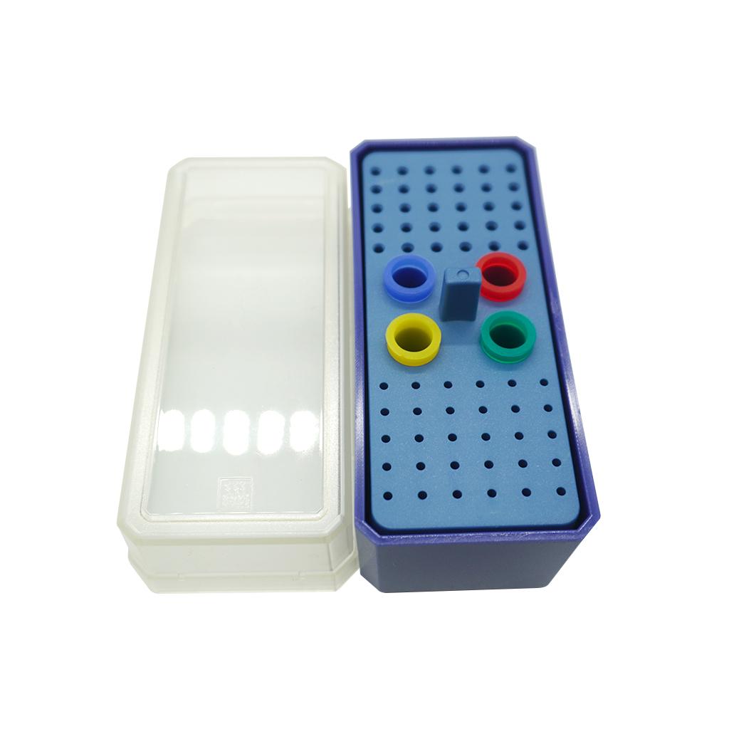 High Temperature and High Pressure Sterilization Rack Semitransparent #72 Blue SO24C