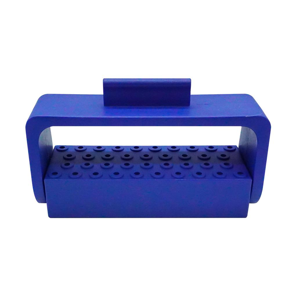 Sterilization Rack/Cassette for High-speed Needles Open type 15 Blue SO14A