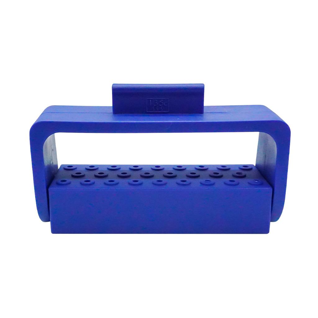 Sterilization Rack/Cassette for High-speed Needles Open Type 26 Blue SO14B