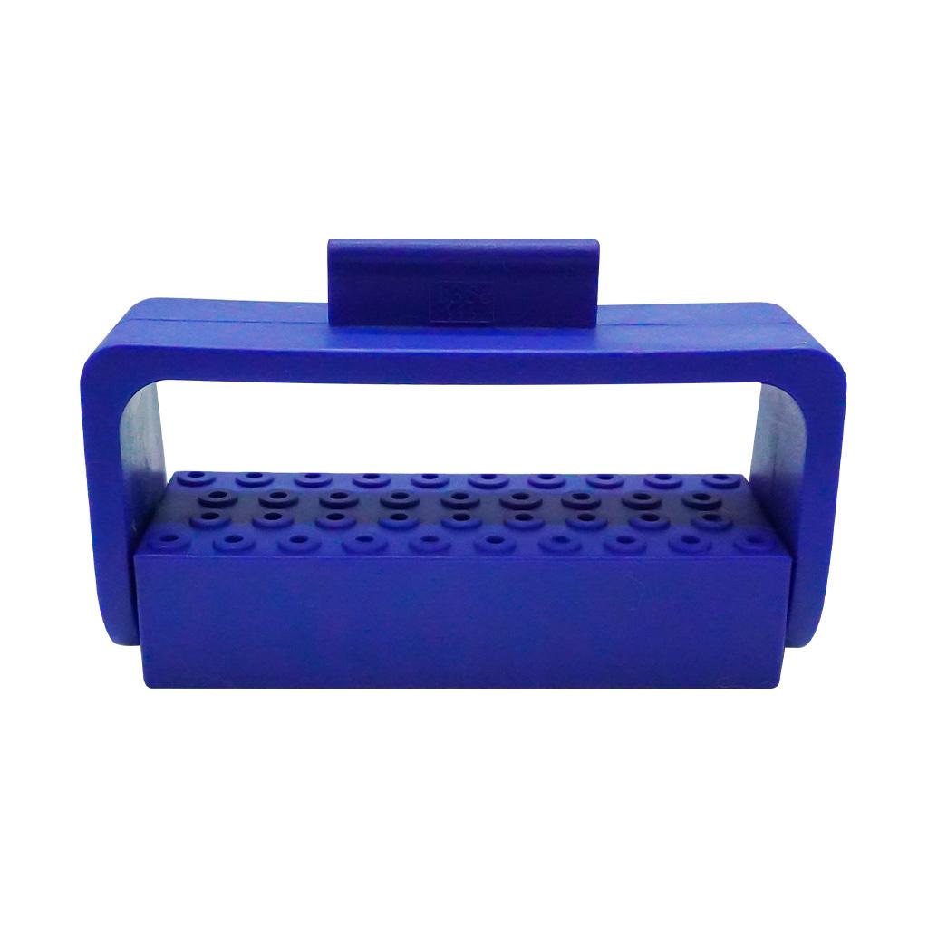 Sterilization Rack/Cassette for High-speed Needles Open Type 38 Blue SO14C