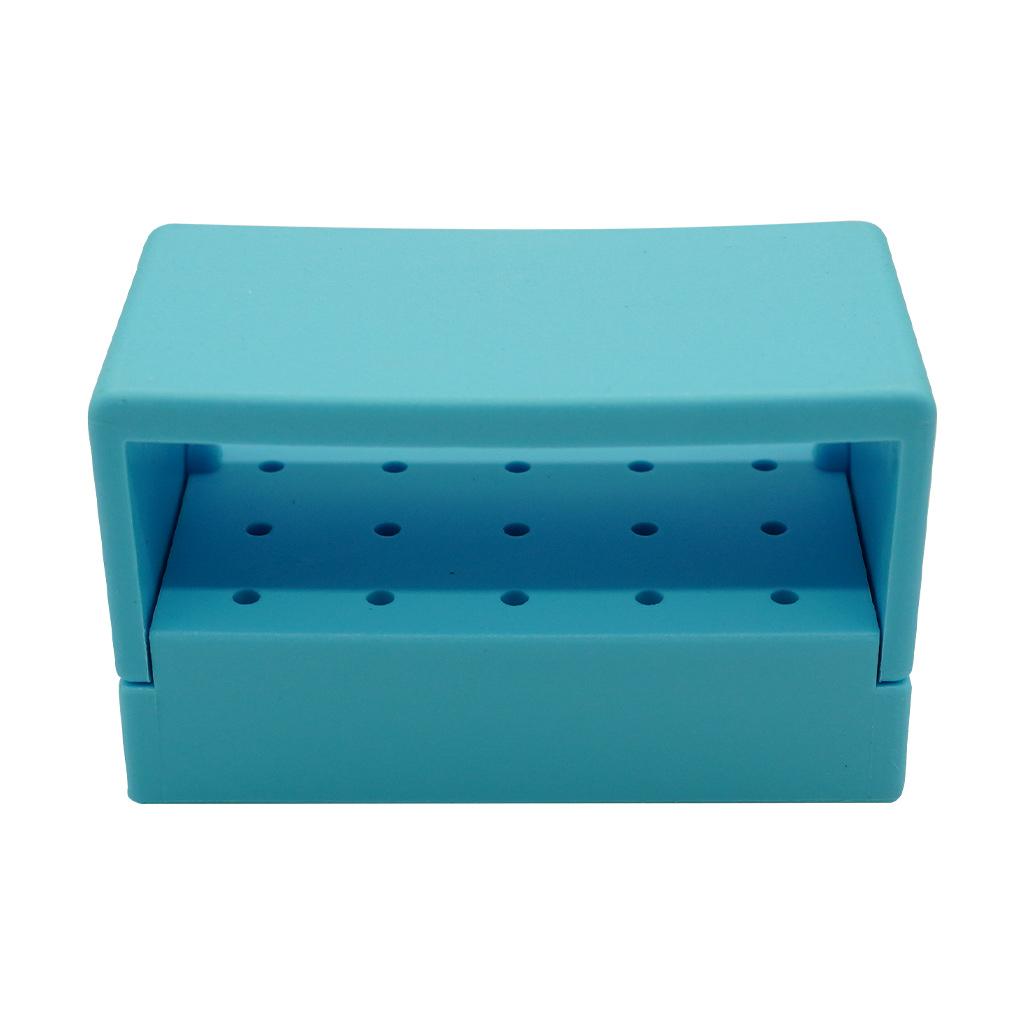 Sterilization Rack/Cassette for High-speed Needles Open Type 15 Light Blue SO37A