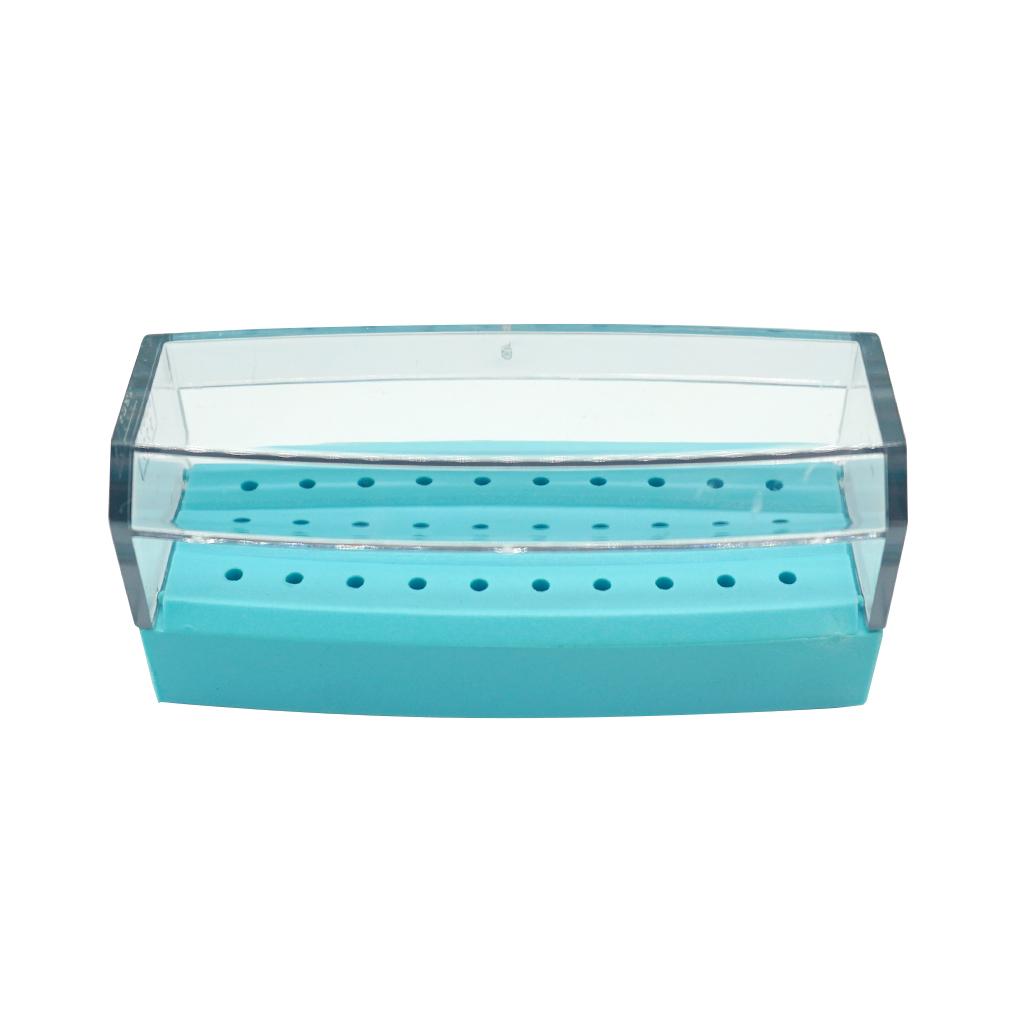 Sterilization Rack/Cassette for High-speed Needles Semi-open Type 30 Light BlueSO15B