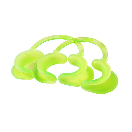 Dental Mouth Opener / Plastic-coated Retractor / Mouth Opener / Mouth Support Expander / Mouth Angle Pusher / Supporter (High Temperature) Small 2pcs/bag)