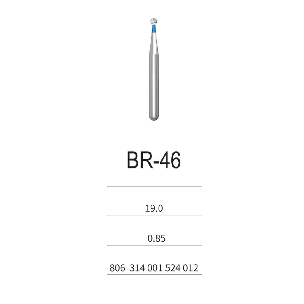 Diamond Burs BR Series 5pcs/pack BR-46