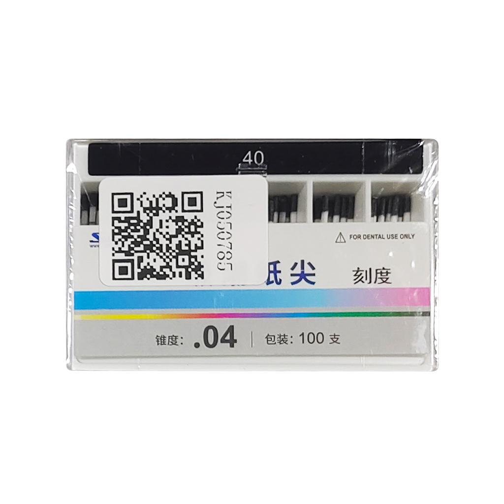 Absorbent Paper Points(04 Tpaer), Length-mark 100pcs/box 04 40