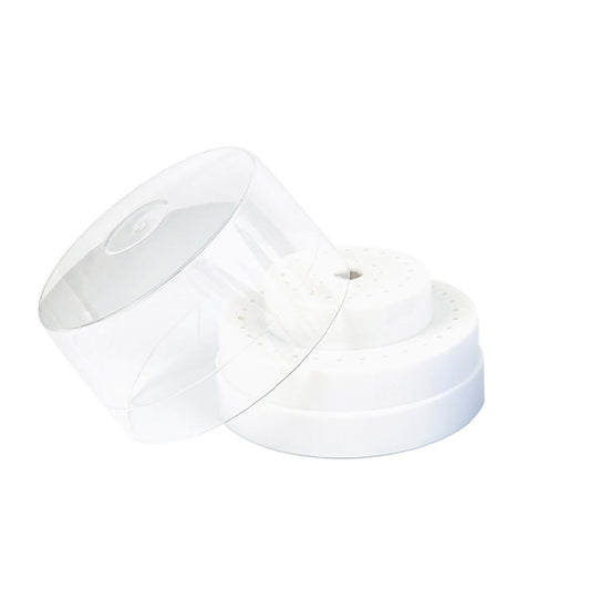 Needle Box / Round Needle Box / Needle Holder / Needle Holder / Root Pipe File / Multi Grinding Head Box / Low Speed Grinding Head Holder / Needle Holder bb01 White（89*66mm）