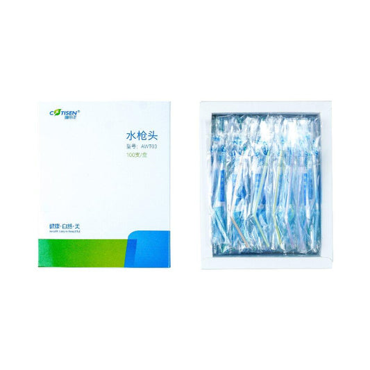 Water Gun Nozzle/Universal 3-in-1 Water Gun Nozzle/Disposable Triple Gun Nozzle/Colorful Plastic Triple Gun Nozzle 100pcs boxes（Individual Packaging）