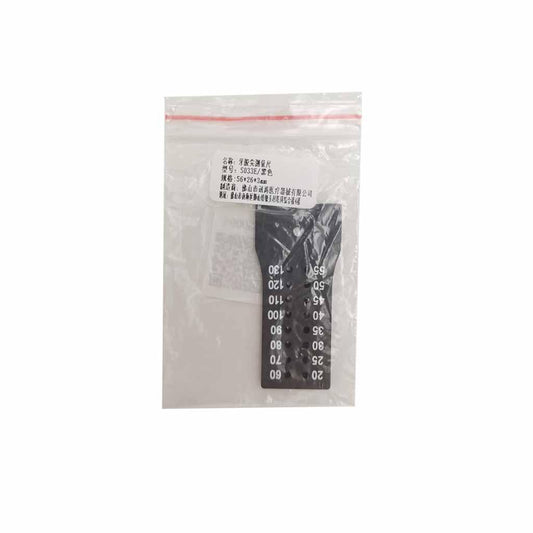 Dental Tip Measuring Ruler Black S033E 56*26*3mm