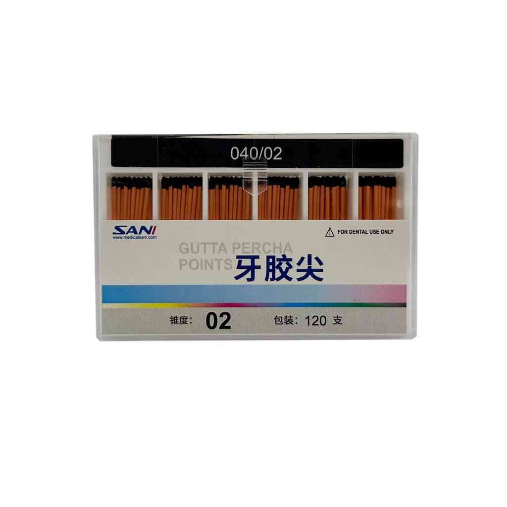 Gutta-Percha (Taper 02) Non Length-mark 40#