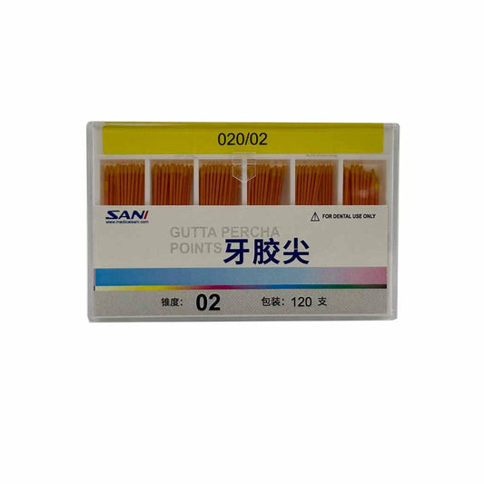 Gutta-Percha (Taper 02) Non Length-mark 20#