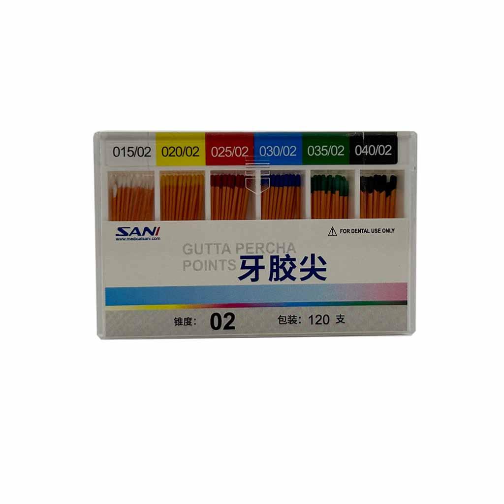 Gutta-Percha (Taper 02) Non Length-mark 15#-40#