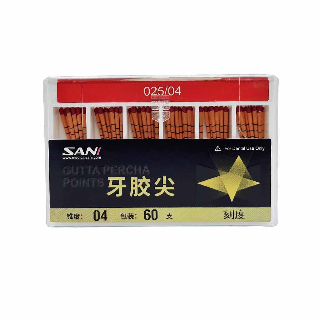 Gutta-Percha (Taper 04) Length-mark 025