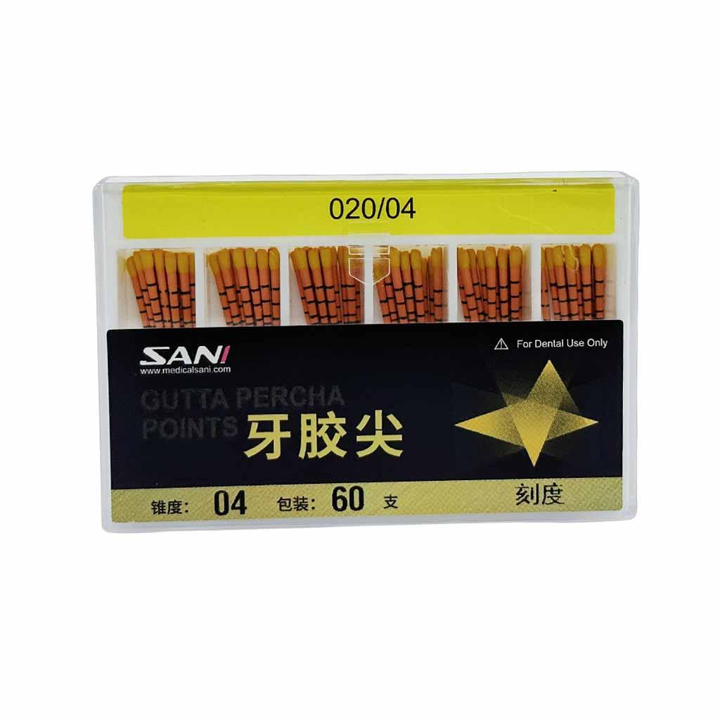 Gutta-Percha (Taper 04) Length-mark 020