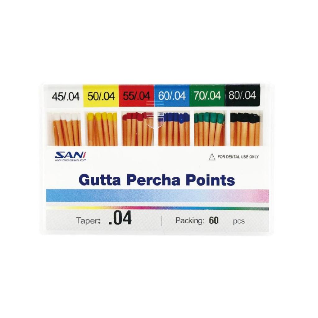 Gutta-Percha (Taper 04) Non Length-mark 45#-80#