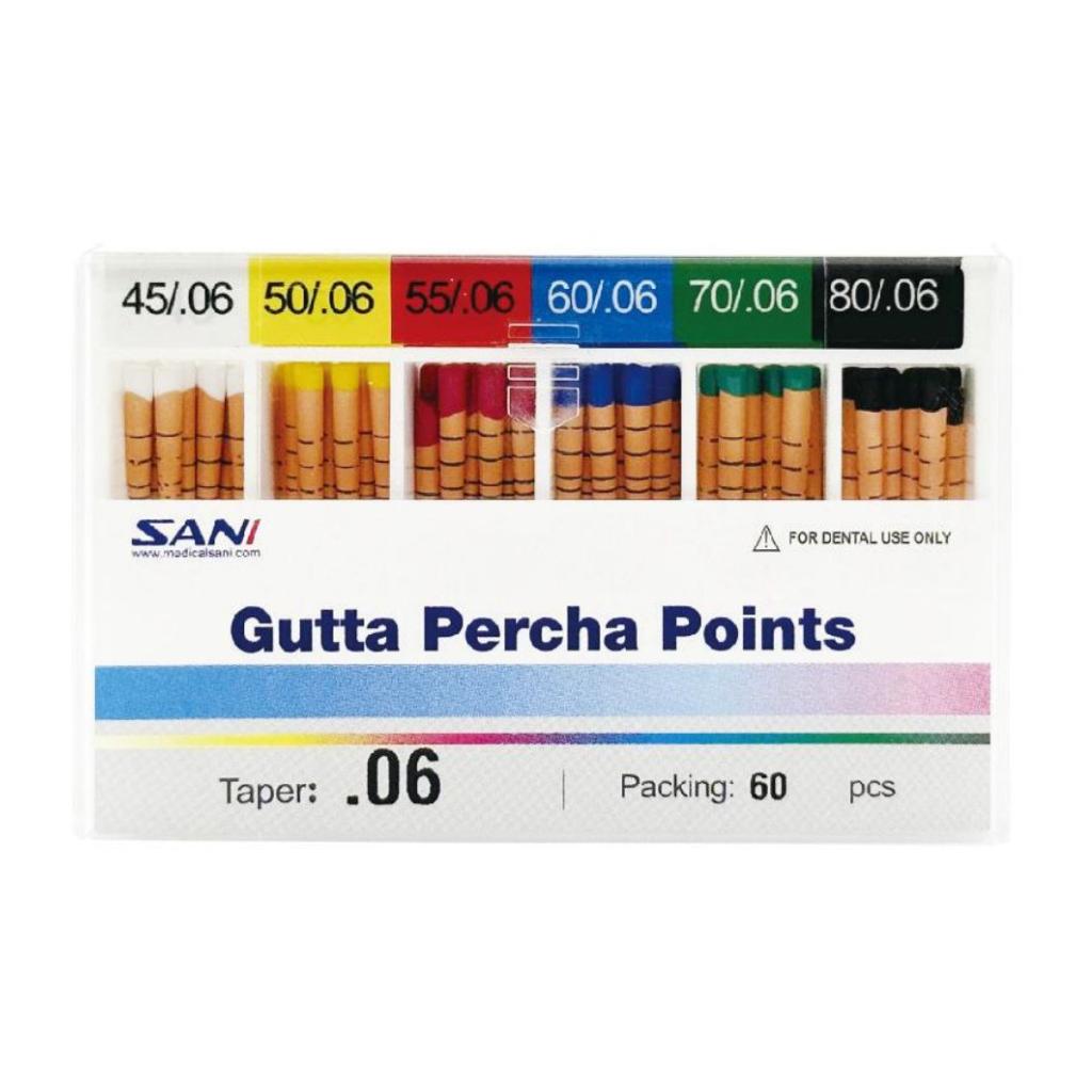 Gutta-Purcha (Taper 06) Length-mark 045-080